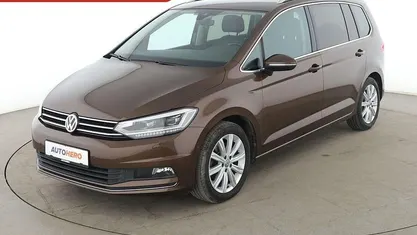 Gebraucht VW Touran Highline 180 PS (132 kW) 2017 Braun Van / Kleinbus