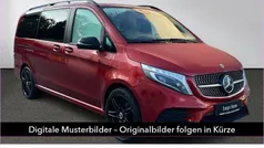 Rot Gebraucht 2021 Mercedes V300 AMG Van / Kleinbus | 55.950 € (Fairer Preis)