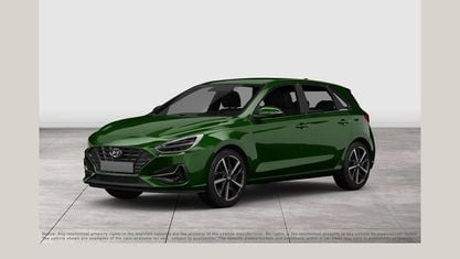 Nowe Hyundai i30 N Line 140 KM (102 kW) 2025 Zielony Sedan/Limuzyna