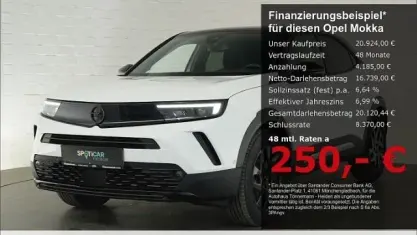 Gebraucht Opel Mokka S 145 PS (106 kW) 2024 Arktis weiß SUV