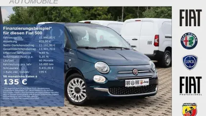 Gebraucht Fiat 500 Dolcevita 71 PS (52 kW) 2022 Blau dipinto di blu metallic Limousine