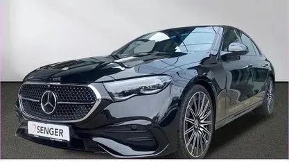 Lack obsidianschwarz Gebraucht 2025 Mercedes E450 AMG Limousine | 81.359 € (Guter Preis)