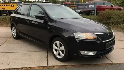 Brugt Skoda Rapid Ambition 105 HK (77 kW) 2014 Sort Hatchback