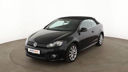 Second-hand VW Golf Cabriolet LOUNGE 105 CP (77 kW) 2016 Negru Cabrio