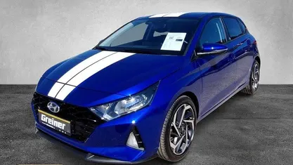 Gebraucht Hyundai i20 Edition 30+ 101 PS (74 kW) 2022 Blau Kleinwagen