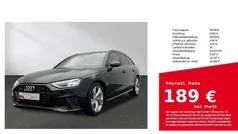 Mythosschwarz metallic Gebraucht 2023 Audi A4 S-Line Kombi | 36.880 € (Superpreis)