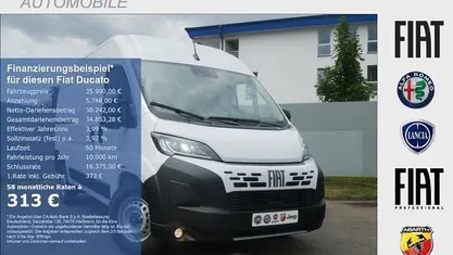 Ducato weiss Neu 2025 Fiat Ducato Van | 35.990 € (Fairer Preis)
