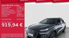 Magnetgrau Gebraucht 2025 Audi Q6 e-tron S-Line SUV | 73.989 € (Superpreis)