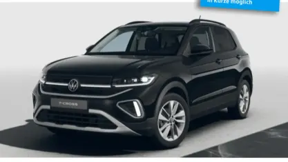 Nowe VW T-Cross Life 116 KM (85 kW) 2026 Czarny SUV