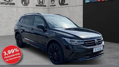 Schwarz Gebraucht 2023 VW Tiguan Allspace R-line SUV | 41.950 € (Fairer Preis)