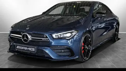 Gebraucht Mercedes CLA35 AMG AMG 306 PS (225 kW) 2023 Denimblau metallic Coupé