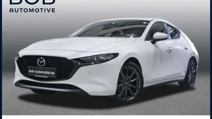 Neu Mazda 3 Center-Line 140 PS (102 kW) 2026 Arctic white (weiß) Limousine