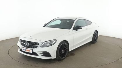 Second-hand Mercedes C220 AMG line 200 CP (147 kW) 2021 Alb Coupe