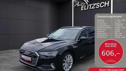 Mythosschwarz metallic Gebraucht 2022 Audi A6 Sport Kombi | 36.990 € (Fairer Preis)