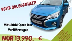 Atollblau (p) Gebraucht 2025 Mitsubishi Space Star Select+ Kleinwagen | 13.990 € (Fairer Preis)
