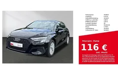 Schwarz Gebraucht 2022 Audi A3 Sportback e-tron Limousine | 25.880 € (Fairer Preis)