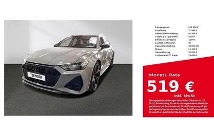 Gebraucht 2022 Audi RS6 Ambiente Kombi | 108.880 € (Etwas zu teuer)