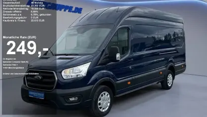 Occasion Ford Transit Trend 170 ch (125 kW) 2021 Bleue Berline