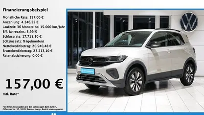 Grau Gebraucht 2024 VW T-Cross Goal SUV | 25.287 € (Fairer Preis)