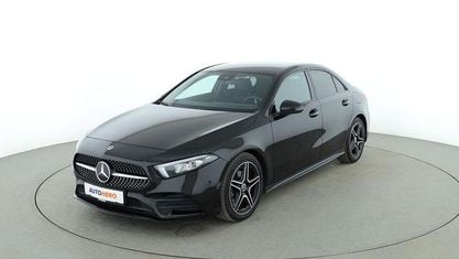 Brugt Mercedes A200 AMG line 2021 Sort Sedan