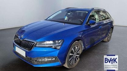 Brugt Skoda Superb Style 156 HK (114 kW) 2020 Blå Stationcar