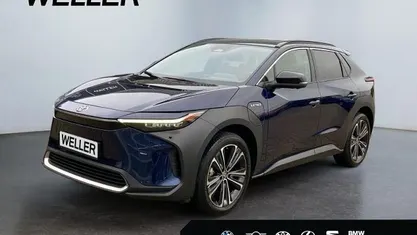 Regentblau metallic Gebraucht 2023 Toyota bZ4X Comfort SUV | 32.950 € (Fairer Preis)