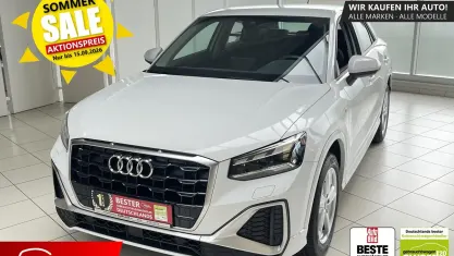 Gebraucht Audi Q2 S-Line 150 PS (110 kW) 2021 Gletscherweiß metallic SUV