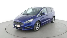 Blau Gebraucht 2016 Ford S-MAX Titanium Van / Kleinbus | 19.770 € (Fairer Preis)
