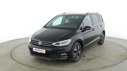 Gebraucht VW Touran Highline 2020 Schwarz Van / Kleinbus