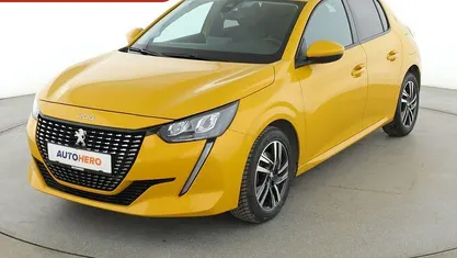 Gebraucht Peugeot 208 Allure 101 PS (74 kW) 2021 Gelb Kleinwagen
