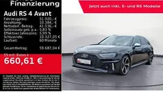 Mythosschwarz metallic Gebraucht 2021 Audi RS4 Ambiente Kombi | 51.920 € (Guter Preis)