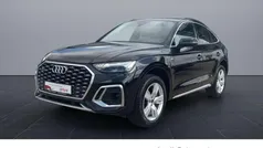 Mythosschwarz metallic Gebraucht 2024 Audi Q5 Sportback S-Line SUV | 52.439 € (Fairer Preis)