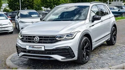 Silber Gebraucht 2021 VW Tiguan R-line SUV | 31.375 € (Fairer Preis)