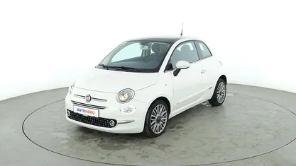 Weiß Gebraucht 2017 Fiat 500 Lounge Limousine | 8.810 € (Fairer Preis)
