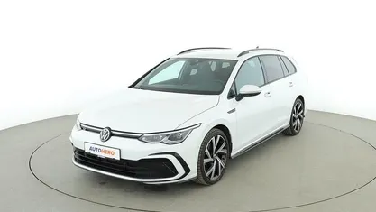 Gebraucht VW Golf VIII R-line 131 PS (96 kW) 2021 Weiß Kombi