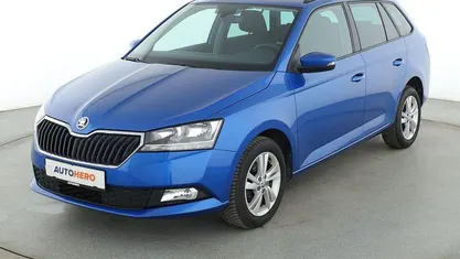 Blau Gebraucht 2022 Skoda Fabia Active Kleinwagen | 14.040 € (Fairer Preis)