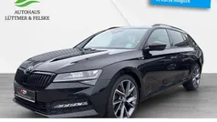 Schwarz Gebraucht 2022 Skoda Superb SportLine Kombi | 33.890 € (Fairer Preis)