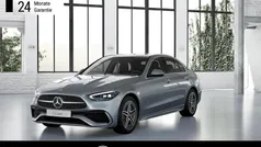 Metalliclack hightechsilber Gebraucht 2024 Mercedes C220 AMG Limousine | 41.490 € (Fairer Preis)