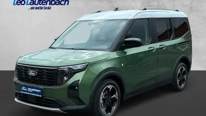 Neu Ford Tourneo Courier Active 125 PS (91 kW) 2025 Grün Van / Kleinbus