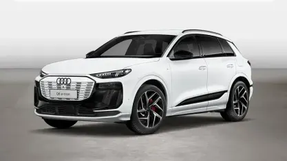 Gebraucht Audi Q6 e-tron Comfort 284 kW (387 PS) 2025 Gletscherweiß metallic SUV