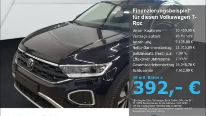 Usado VW T-Roc Goal 150 HP (110 kW) 2025 Preto SUV