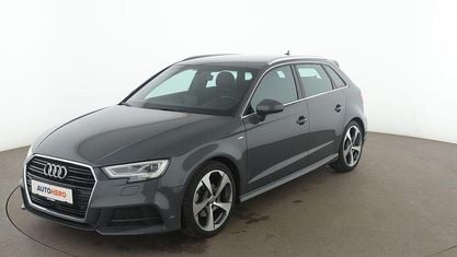 Używany Audi A3 Sport 150 KM (110 kW) 2018 Szary Sedan/Limuzyna