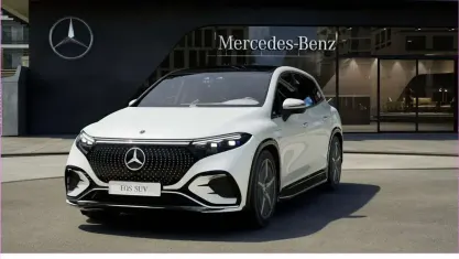 Usata Mercedes EQS500 AMG 330 kW (449 CV) 2025 Bianco SUV