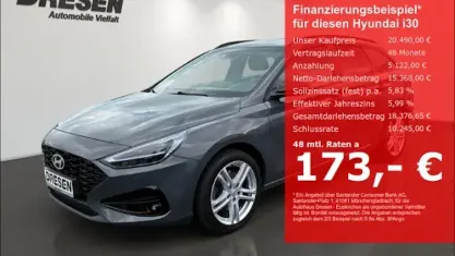 Gebraucht Hyundai i30 Advantage 140 PS (102 kW) 2024 Grau Kombi