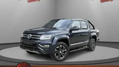 Gebraucht VW Amarok Dark Label 204 PS (150 kW) 2019 Starlight blue metallic Pickup