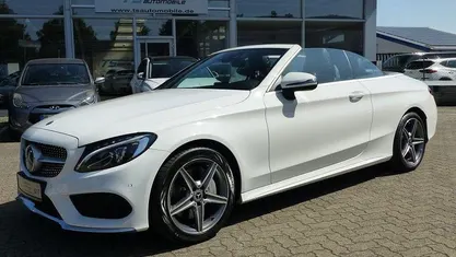 Gebraucht Mercedes C250 AMG 211 PS (155 kW) 2018 Weiß Cabrio