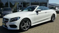 Weiß Gebraucht 2018 Mercedes C250 AMG Cabrio | 25.950 € (Fairer Preis)