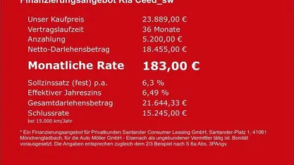 Gebraucht Kia Ceed Sportswagon Vision 140 PS (102 kW) 2025 Grau Kombi