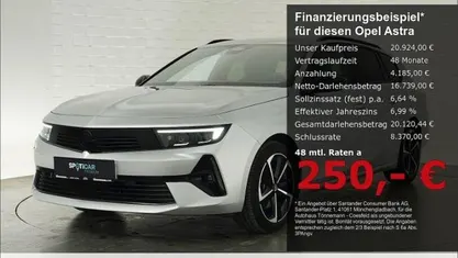 Silber Gebraucht 2024 Opel Astra Kombi | 20.924 € (Guter Preis)