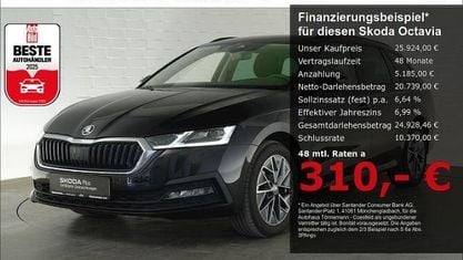Używany Skoda Octavia Tour 150 KM (110 kW) 2023 Czarny Kombi